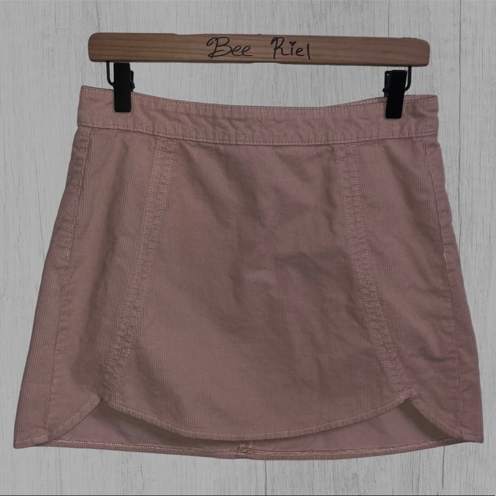 PacSun Corduroy Tulip Mini Skirt
